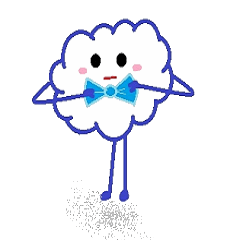 [LINEスタンプ] Little Cloud 2 (act)