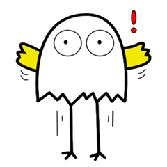 [LINEスタンプ] Broken Egg Chick