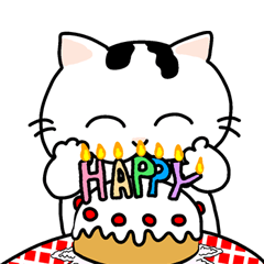 [LINEスタンプ] AmazingCatsスタンプ ハッピータイム