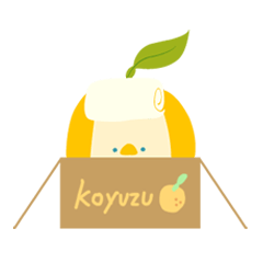 [LINEスタンプ] koyuzu-chan