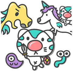 [LINEスタンプ] (平和Ver)でんせつのねこ★