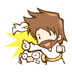 [LINEスタンプ] Little Lamb ＆ the Shepherd #2