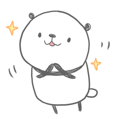 [LINEスタンプ] パンダのポル太