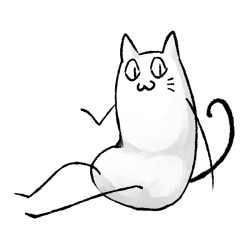 [LINEスタンプ] 奇妙な猫のスタンプ