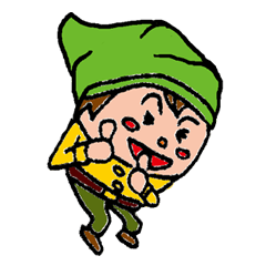 [LINEスタンプ] 小人ちゃん