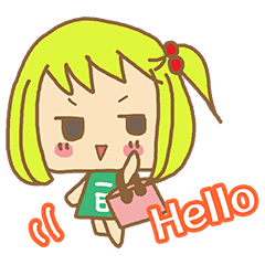 [LINEスタンプ] カトリーヌちゃんのあいさつスタンプ