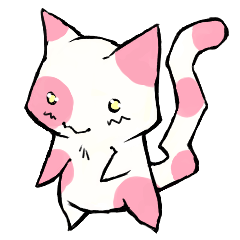 [LINEスタンプ] モモネコ