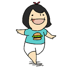 [LINEスタンプ] I'm Happy Fatty！