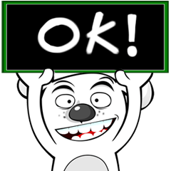 [LINEスタンプ] Silly Dog