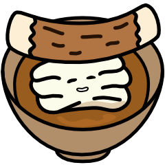 [LINEスタンプ] うどん