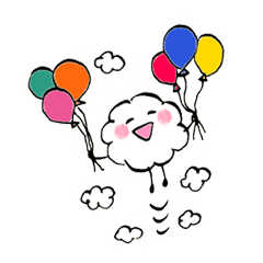 [LINEスタンプ] ポップコーンちゃん