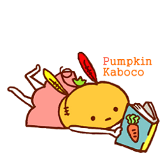 [LINEスタンプ] Pumpkin Kaboco