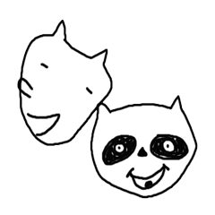 [LINEスタンプ] pandy ＆ kangary