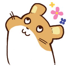 [LINEスタンプ] はむすたんぷ