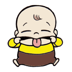 [LINEスタンプ] 赤ちゃんチャチャチャ