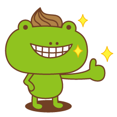 [LINEスタンプ] Daily of wig frog