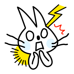 [LINEスタンプ] メンブンウサギ