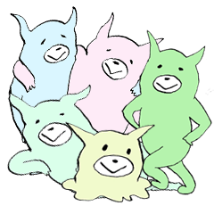 [LINEスタンプ] すかむキャラクター