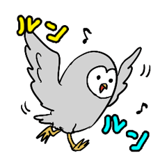 [LINEスタンプ] ゆるふくろう