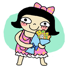 [LINEスタンプ] Missy Happy