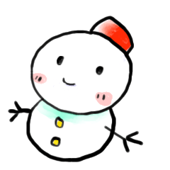 [LINEスタンプ] 僕、雪だるまくん