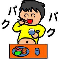 [LINEスタンプ] ポッコリけいくん