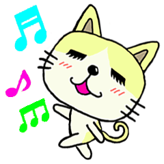 [LINEスタンプ] カラフルキャット