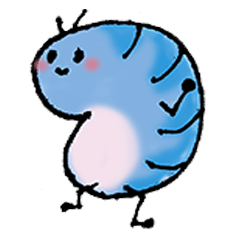 [LINEスタンプ] ダンゴ虫くん