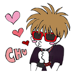 [LINEスタンプ] サングラスBOY！