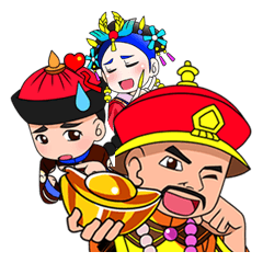 [LINEスタンプ] Royal Babble