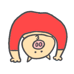 [LINEスタンプ] ゆるいぶた