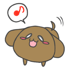 [LINEスタンプ] のほほんわんこクッキー