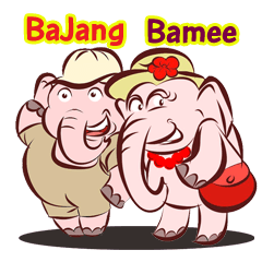 [LINEスタンプ] Bamee - Bajangの画像（メイン）