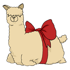 [LINEスタンプ] Team Alpaca