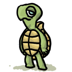[LINEスタンプ] lazy turtule