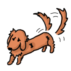 [LINEスタンプ] うちのお犬様