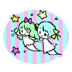 [LINEスタンプ] こわくないよ