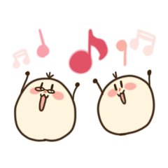 [LINEスタンプ] ねる＆ぺて