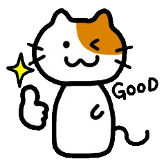 [LINEスタンプ] こけしねこ