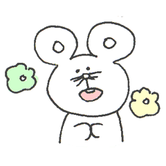 [LINEスタンプ] ねずみさんのすたんぷ