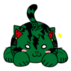 [LINEスタンプ] ふるーつねこ