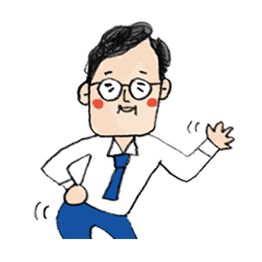 [LINEスタンプ] かわいいおじさん 山田哲郎