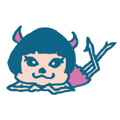 [LINEスタンプ] Wife devil