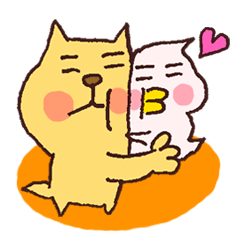 [LINEスタンプ] oteスタンプ〜アタシとコトリちゃん〜