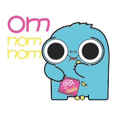 [LINEスタンプ] PomPom Monster