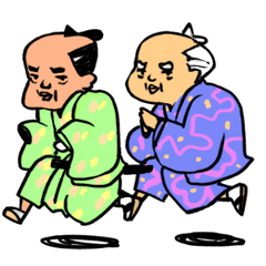 [LINEスタンプ] 江戸★GUYS