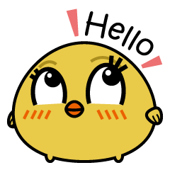 [LINEスタンプ] Sally cute chick