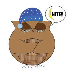 [LINEスタンプ] Owls Pipito's Friends