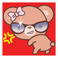 [LINEスタンプ] Cookie Bear