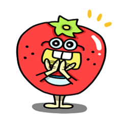 [LINEスタンプ] はっちゃけ野菜村